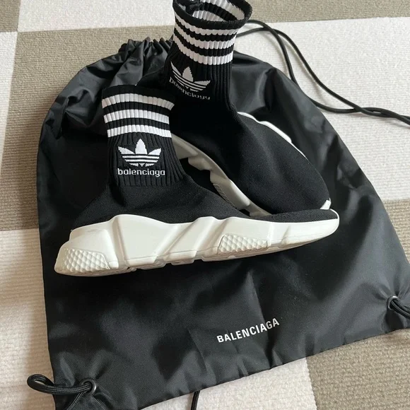 adidas gazelle silver green womens Balenciaga X Adidas X Adidas Speed 2.0 Lt Sock Sneakers – Balardi main image 0